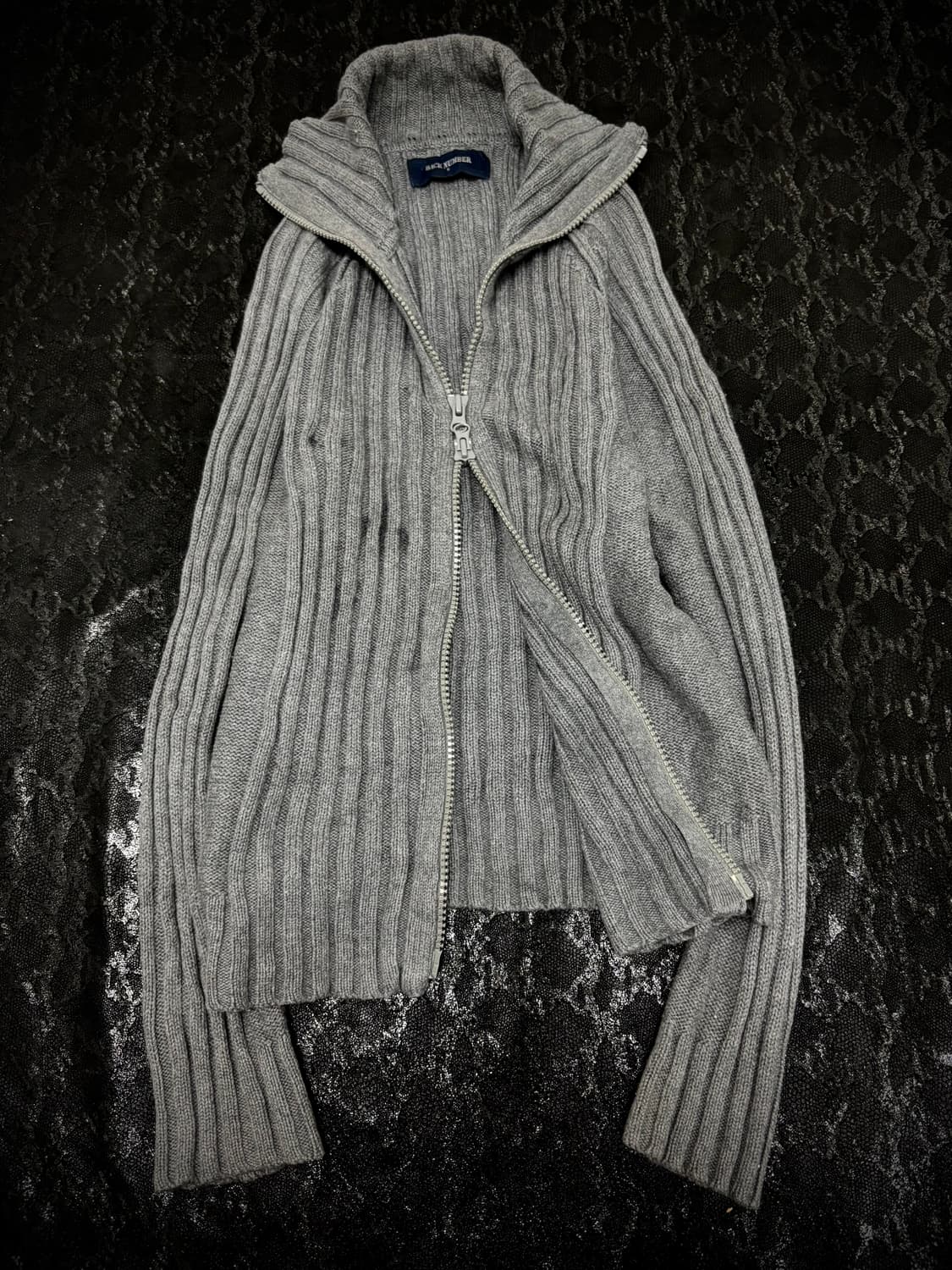 “BACK NUMBER” Chic Mood Grey Knit 2-way  상품이미지1