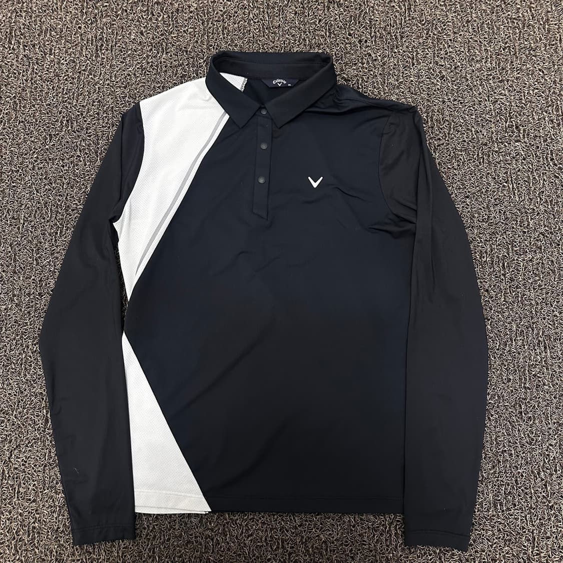 캘러웨이 여성 골프웨어 기능성 긴팔티셔츠 블랙 95(M) 상품이미지1