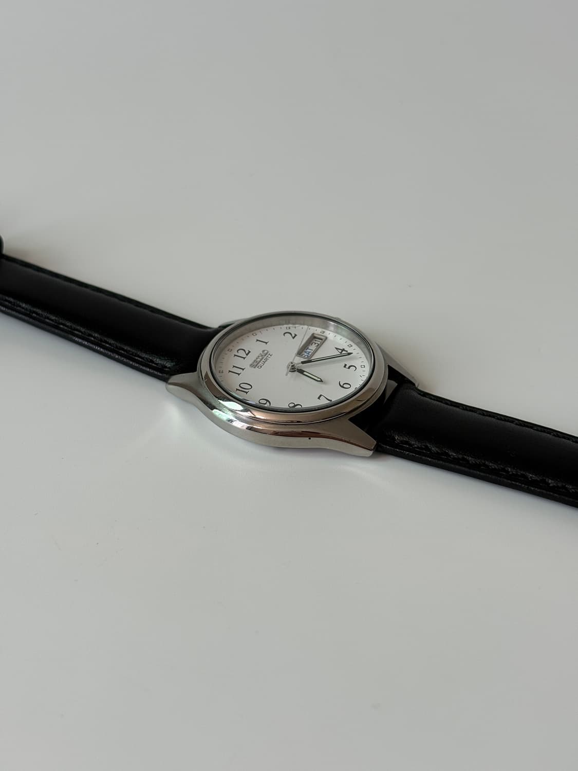 1990s Arabic Index Silver Quartz 상품이미지5
