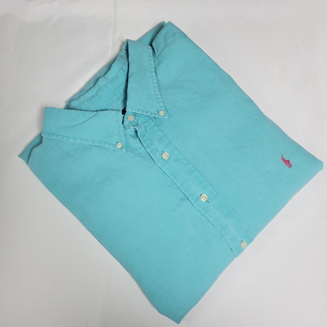 (ct060) 정품 4XL 폴로 랄프로렌 린넨 셔츠. 상품이미지1