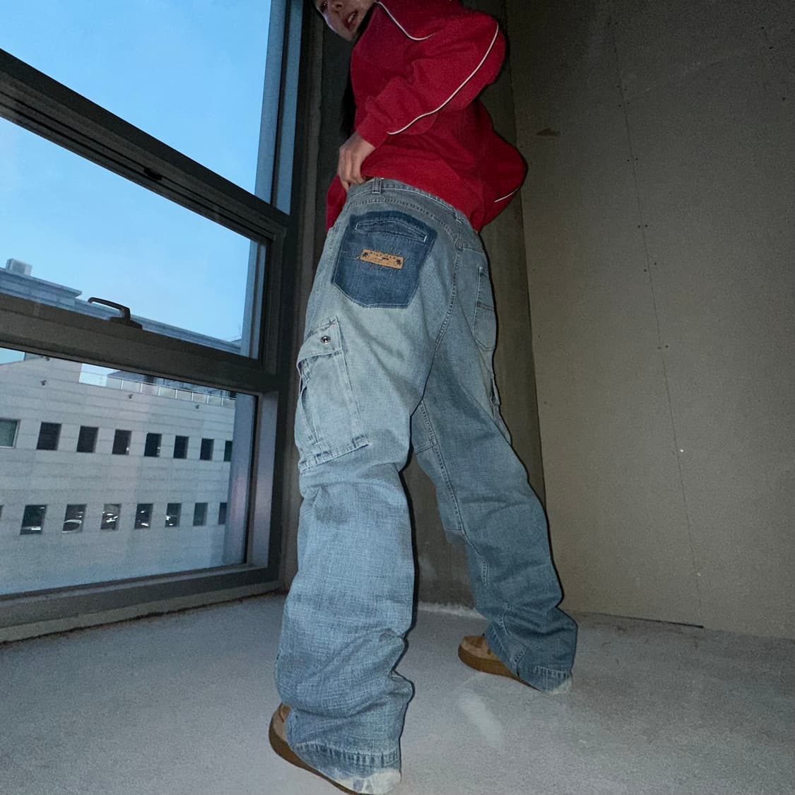  Tommy hildiger leather patch cargopants 상품이미지1