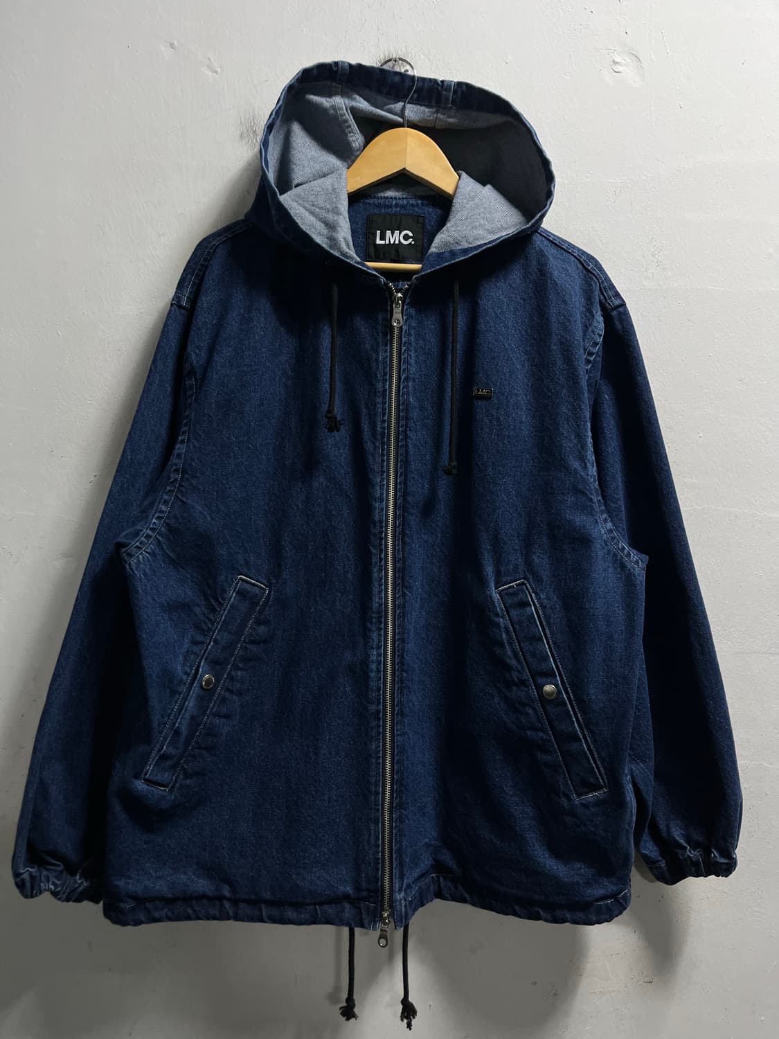 105-110 LMC 루즈핏 데님 청 후드집업 정품 상품이미지1