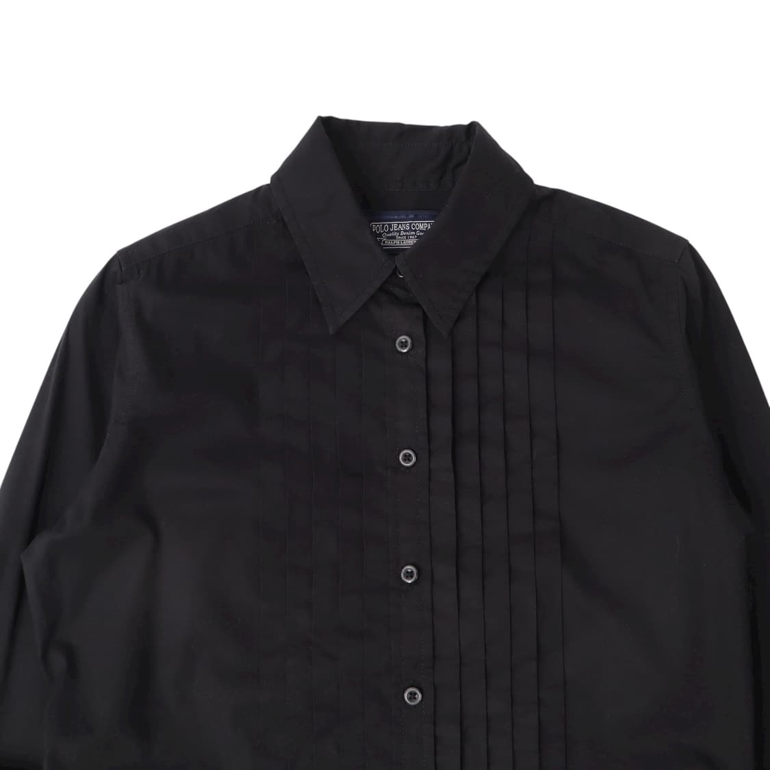 폴로진스 플리츠패널 코튼 셔츠 상품이미지2