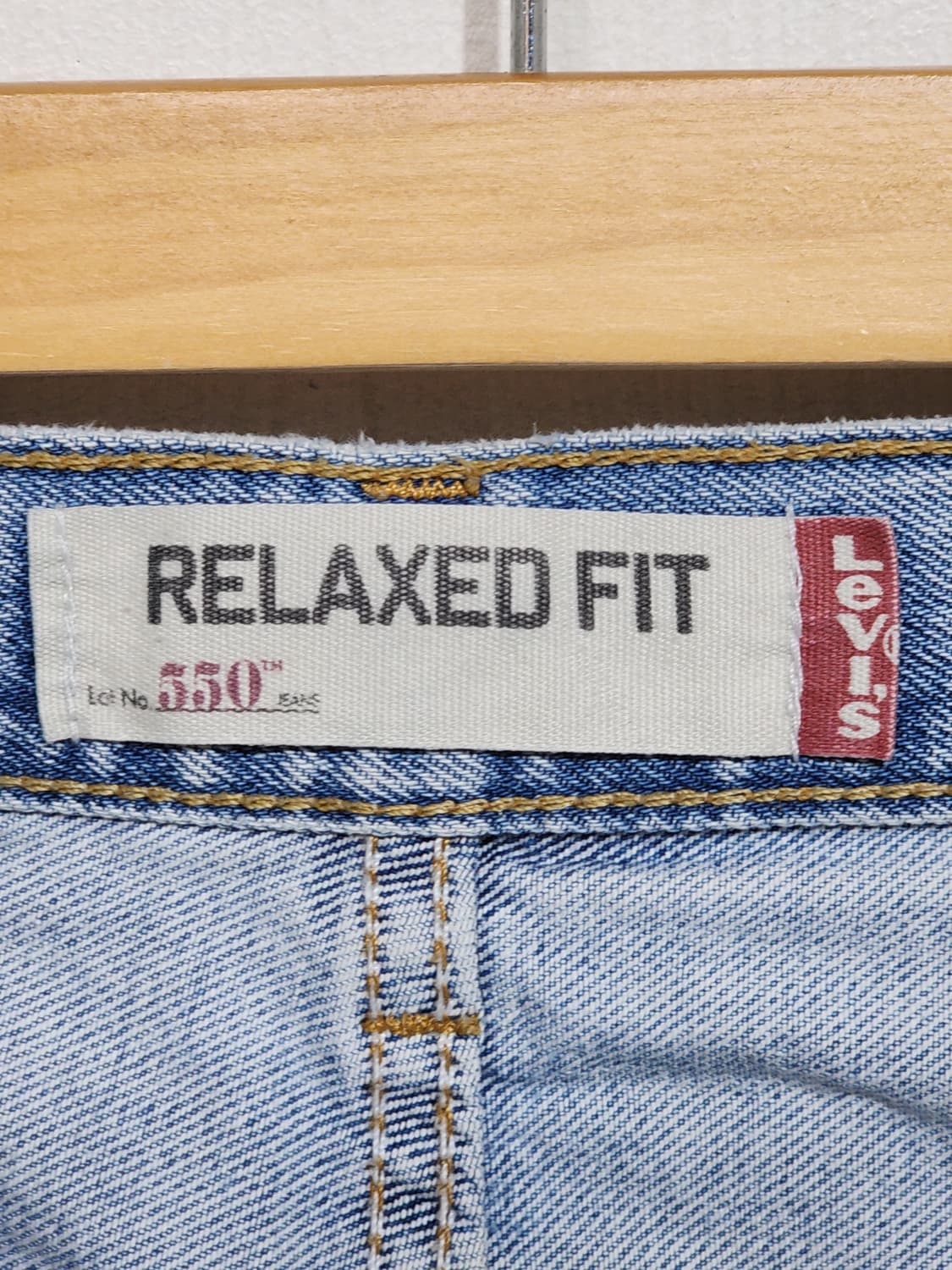 (30) 리바이스 550 청바지 연청 루즈핏 데님팬츠  상품이미지3