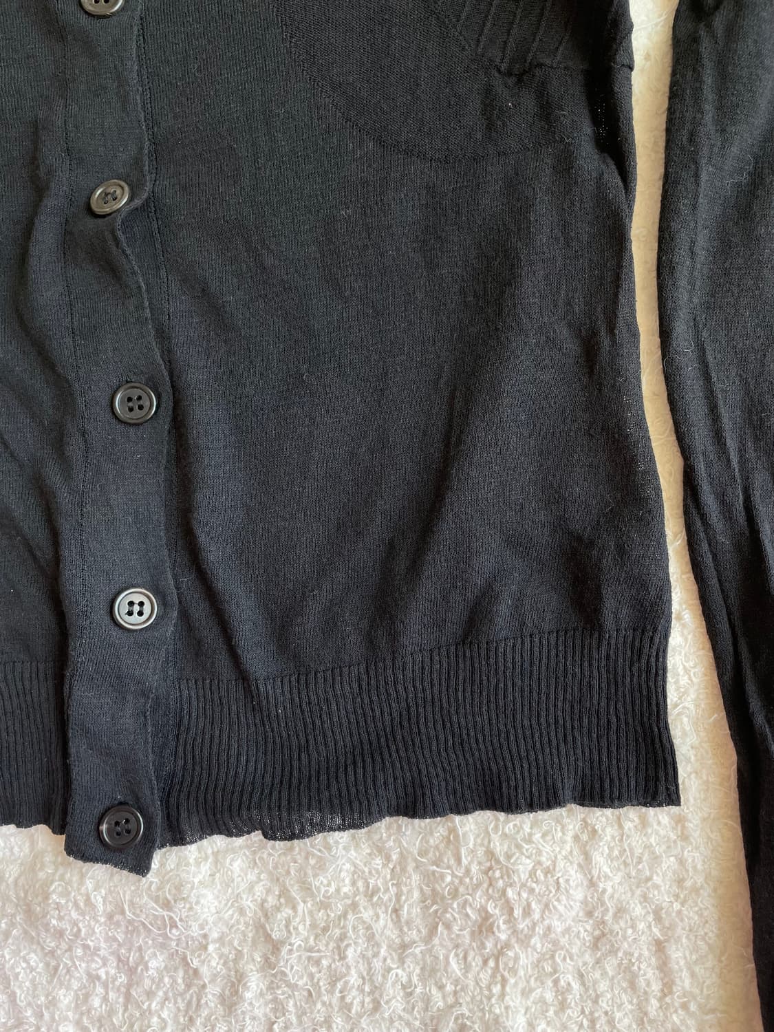 립 패널 린넨 가디건 상품이미지4