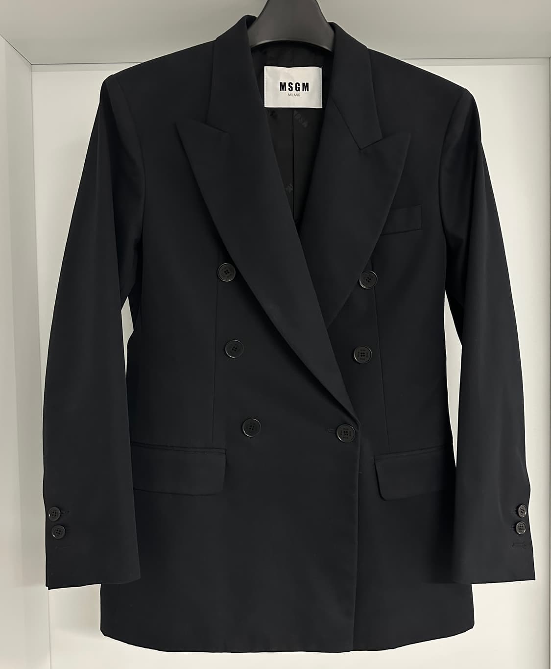 [MSGM] 여성 더블 브레스트 블레이저 상품이미지1