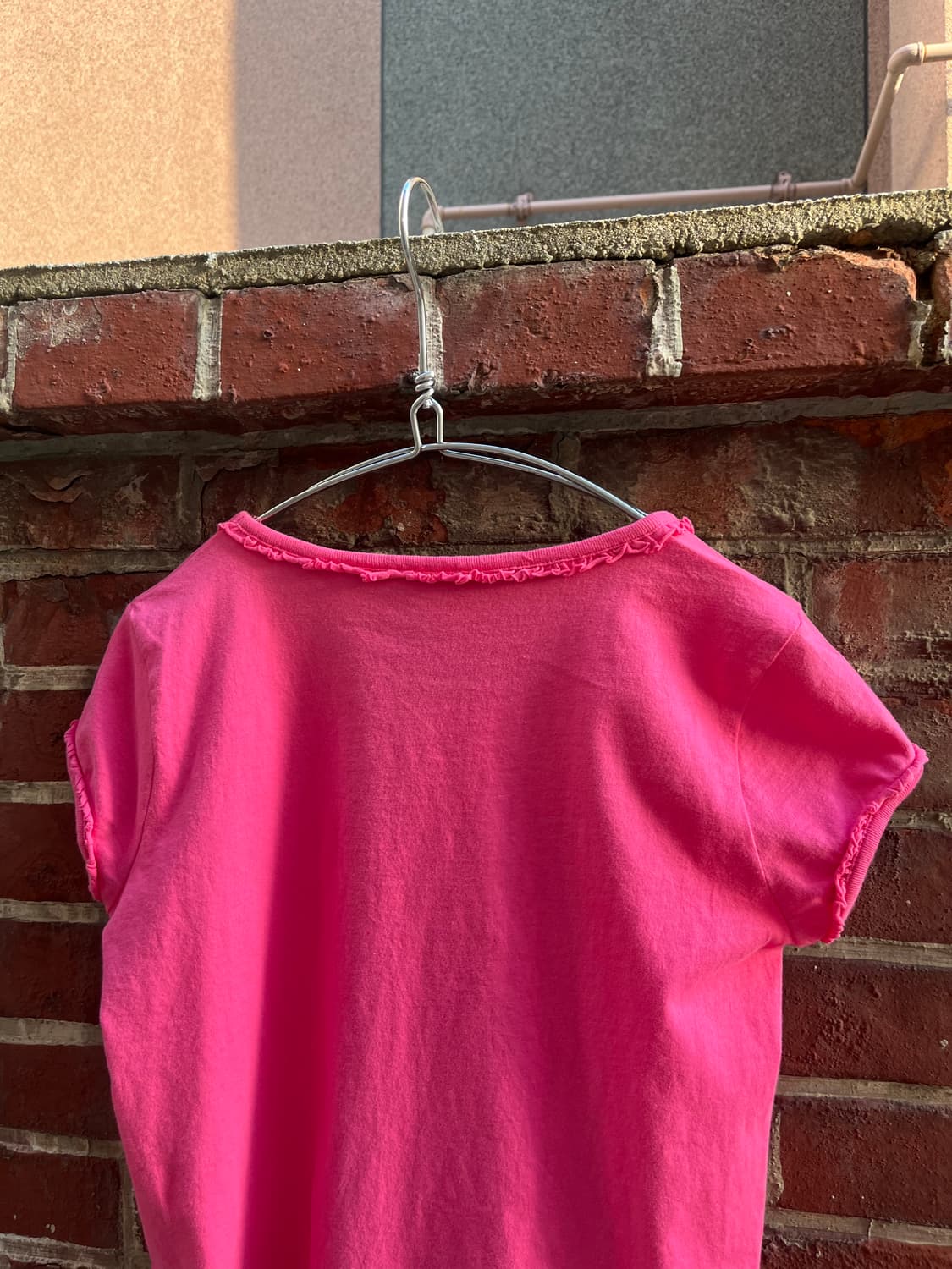 Polo Ralph Lauren 러플 디테일 반팔티셔츠  상품이미지5