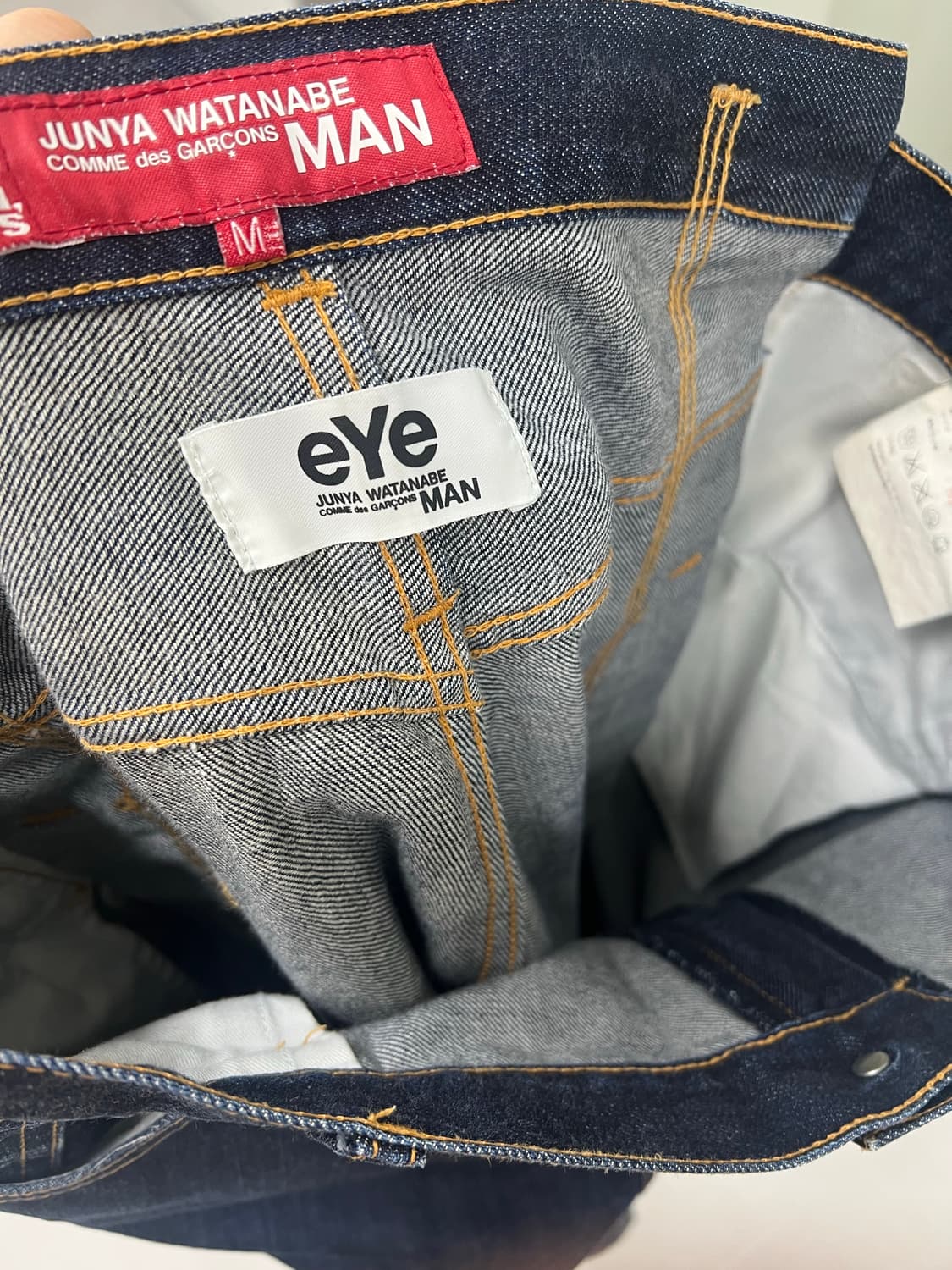준야와타나베 리바이스 절개 데님 m 상품이미지3
