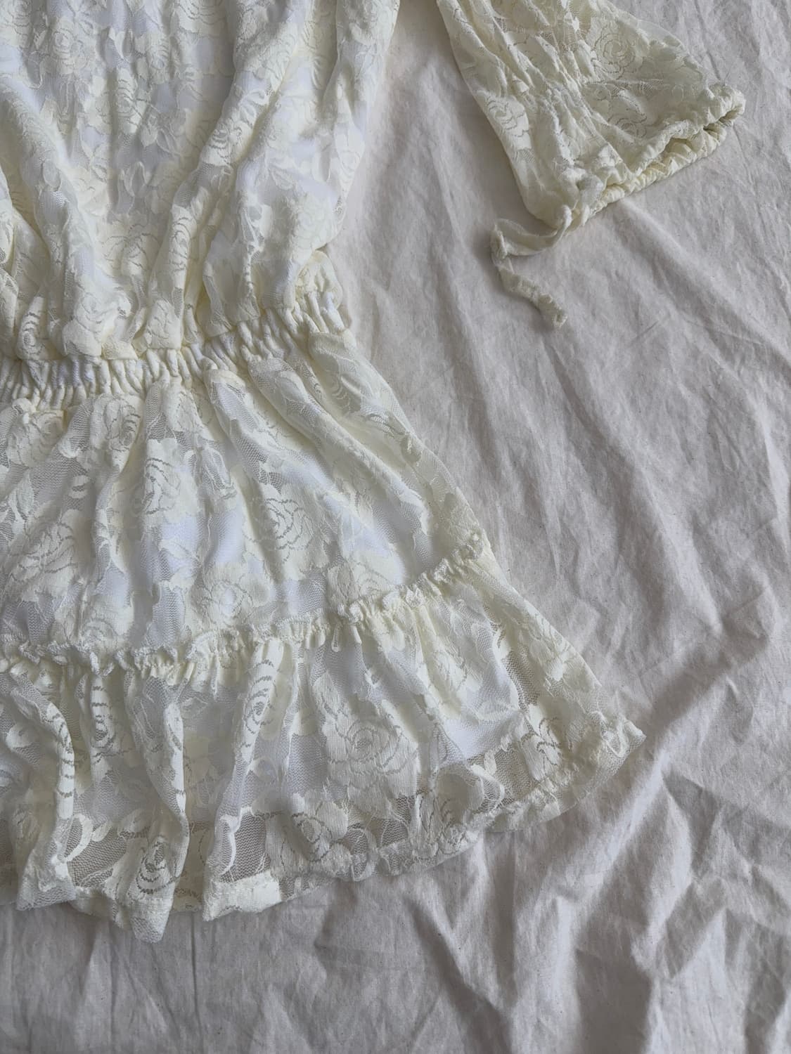 러블리 페어이 레이스 어깨트임 원피스 상품이미지7