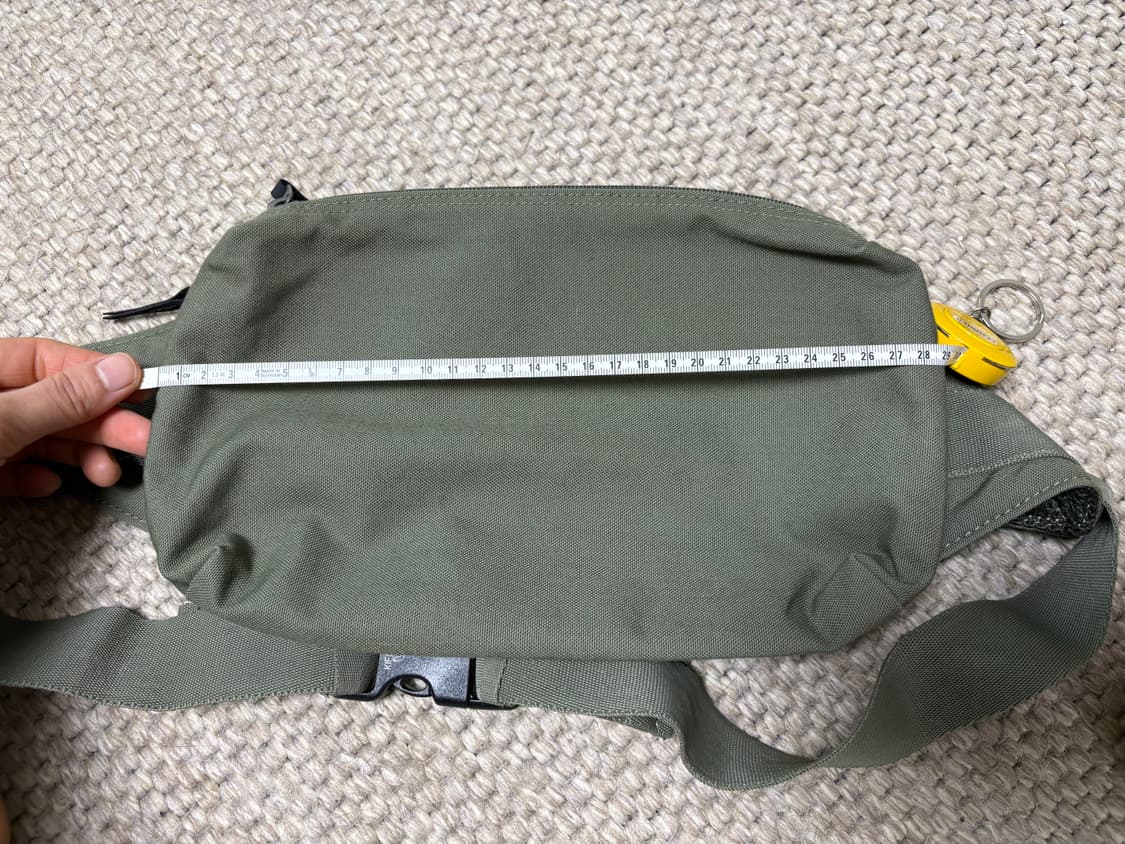 유니클로 미니멀 카키 크로스백, 힙색 상품이미지6