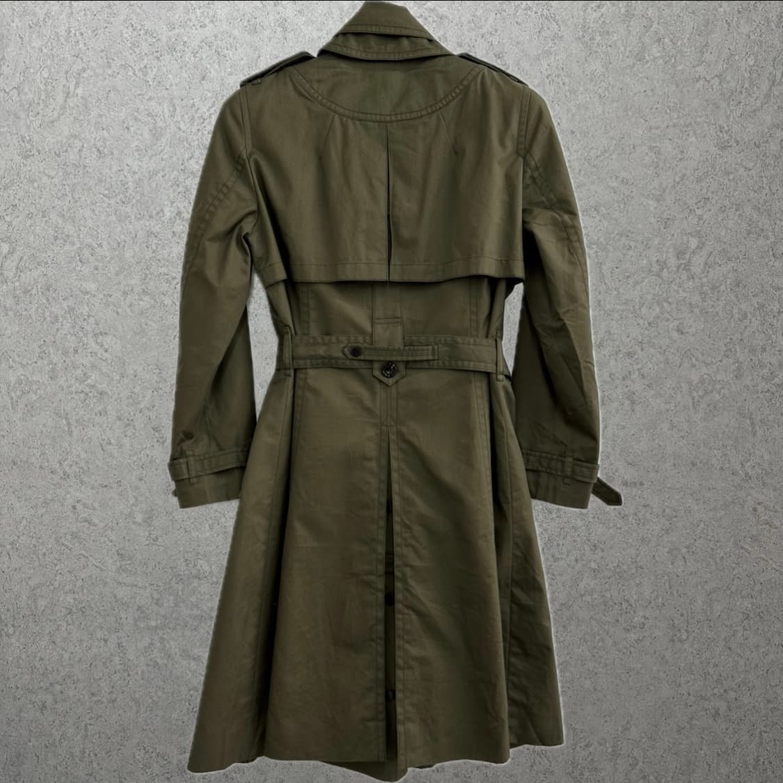 100 준지 X 빈폴 레이디스 여자 더블카라 트렌치코트 상품이미지2