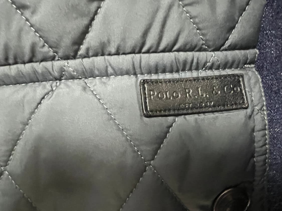 폴로 퀼팅 바이커 그레이 S 상품이미지4