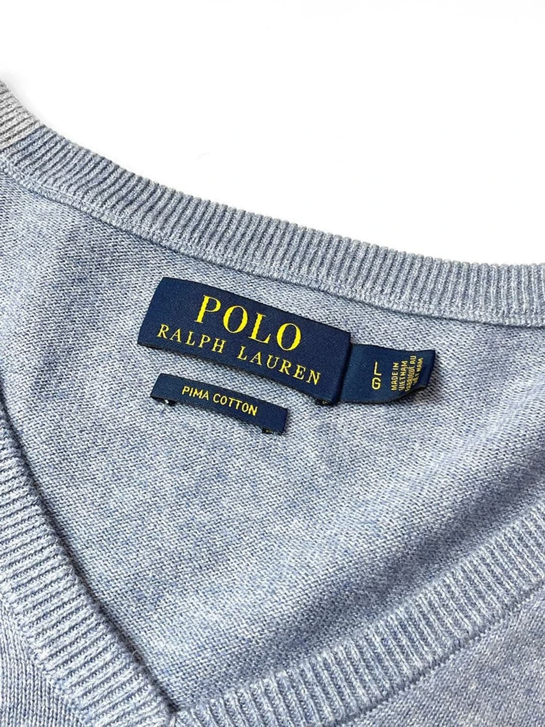 폴로 랄프로렌 피마코튼 베이직 로고 니트 A1381 상품이미지5