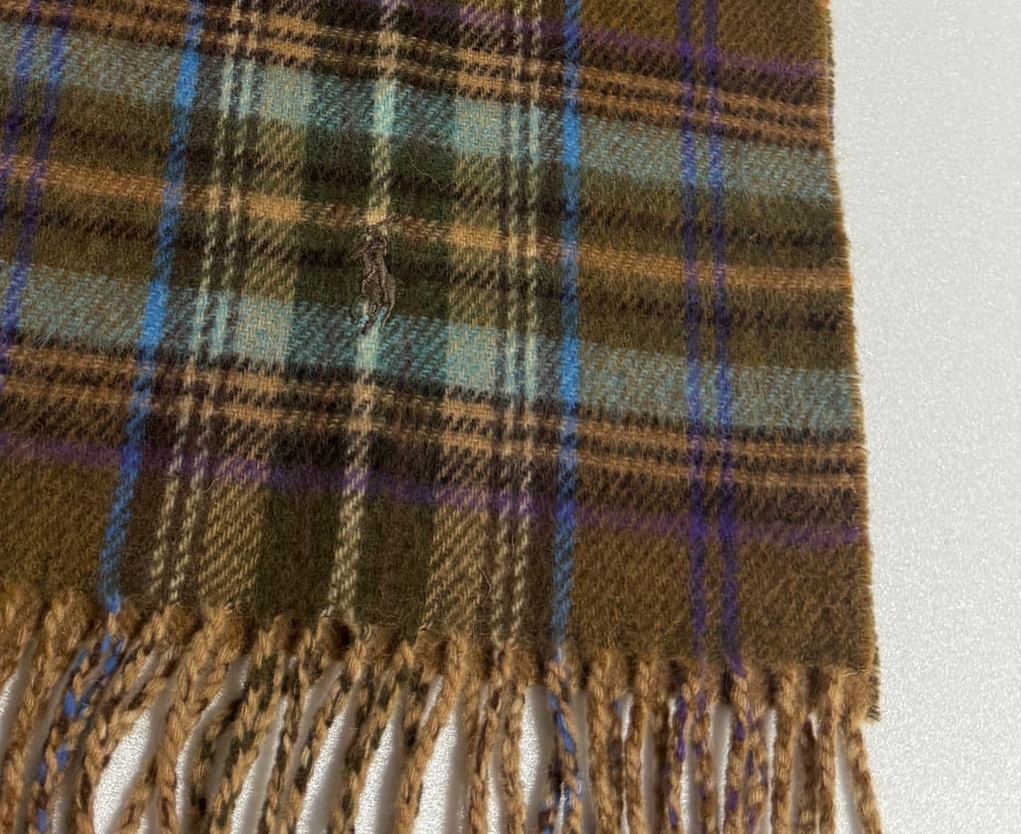 정품)폴로 양면 머플러 상품이미지2