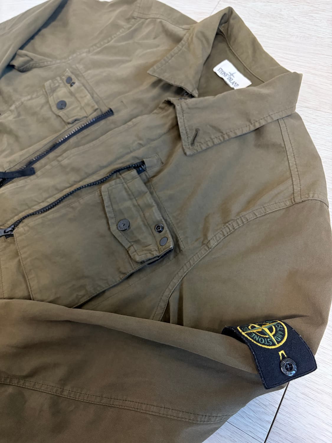 스톤아일랜드 수피마 코튼 TC오버셔츠 상품이미지3