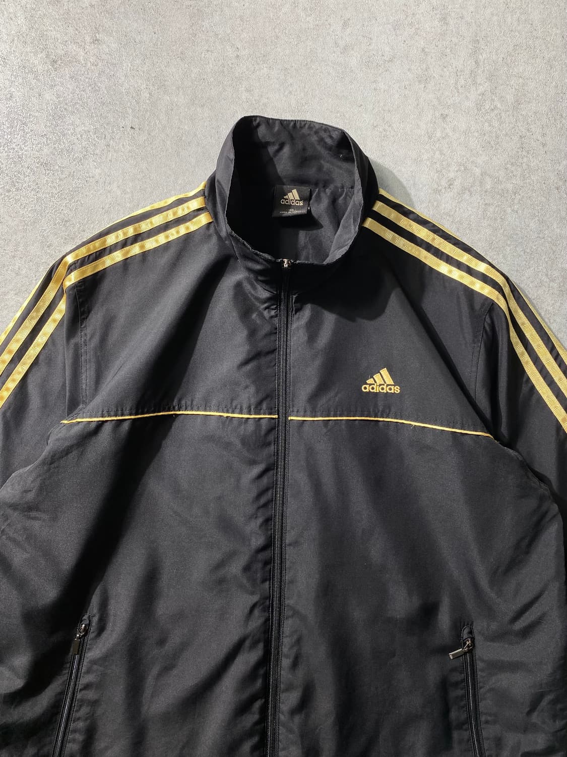 [105] 00s Adidas 아디다스 금장라인 우븐자켓 바람막이 상품이미지2