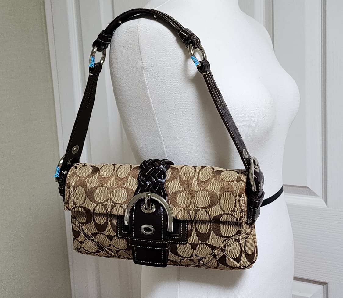 상태굿) 코치 바게트백 상품이미지1