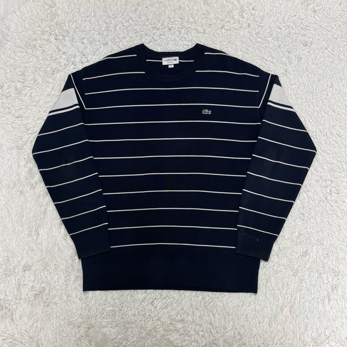 Lacoste navy striped knit 상품이미지4