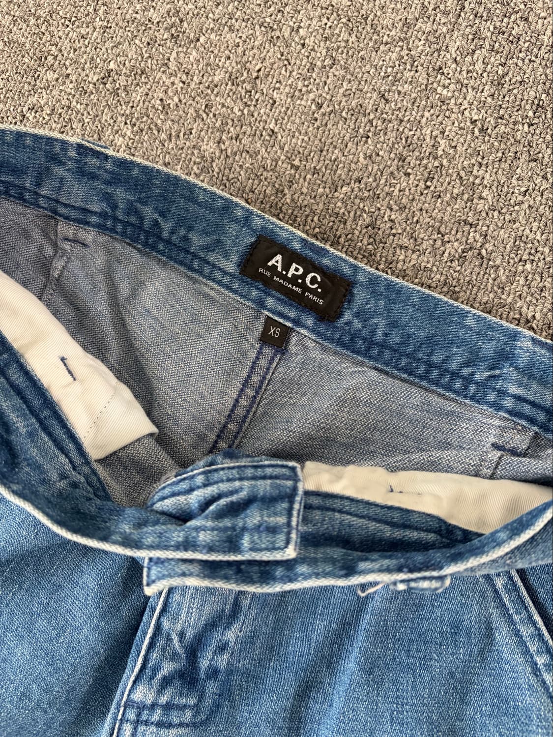 A.P.C. 데님 숏팬츠 XS 상품이미지3