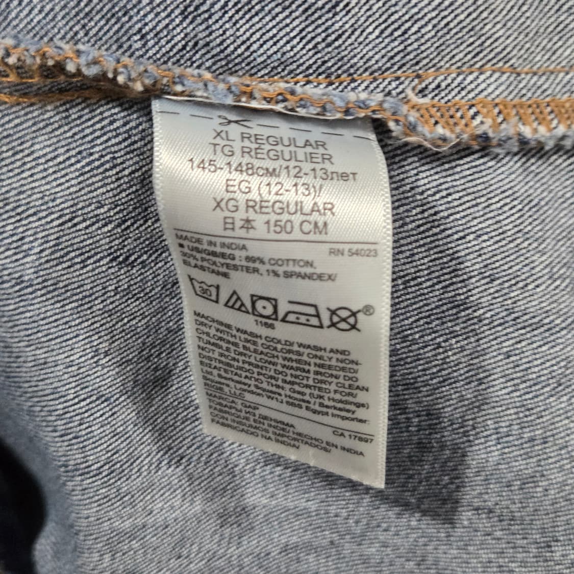 갭 키즈 데님 원피스 XL  상품이미지3