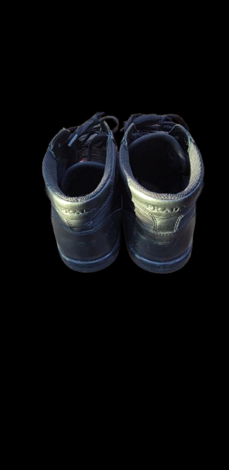 프라다 나일론 레더 하이탑 상품이미지2