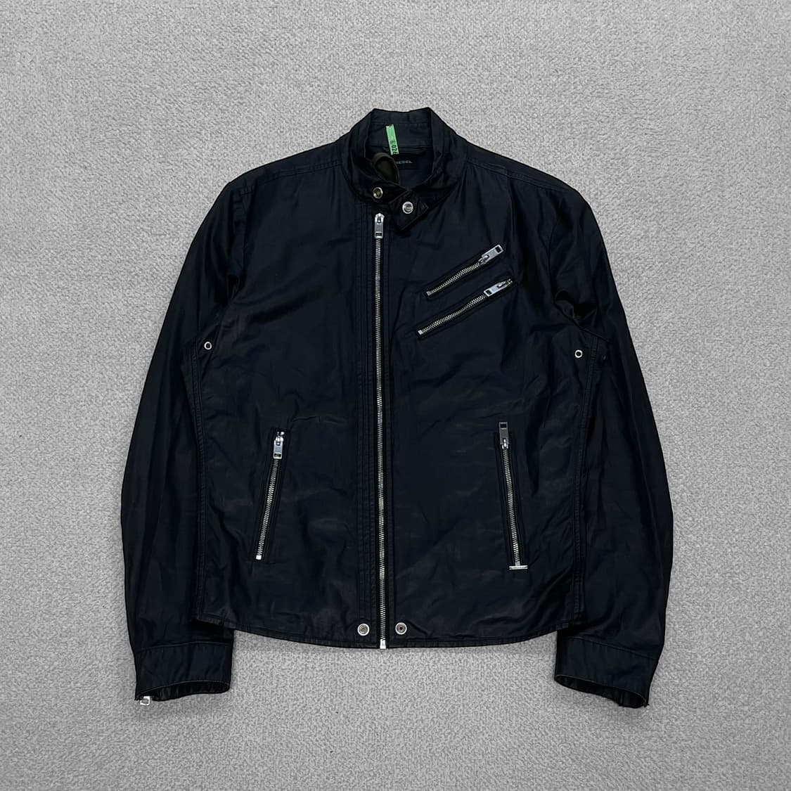 디젤 Diesel J-oyton 바이커 자켓 블랙 상품이미지1