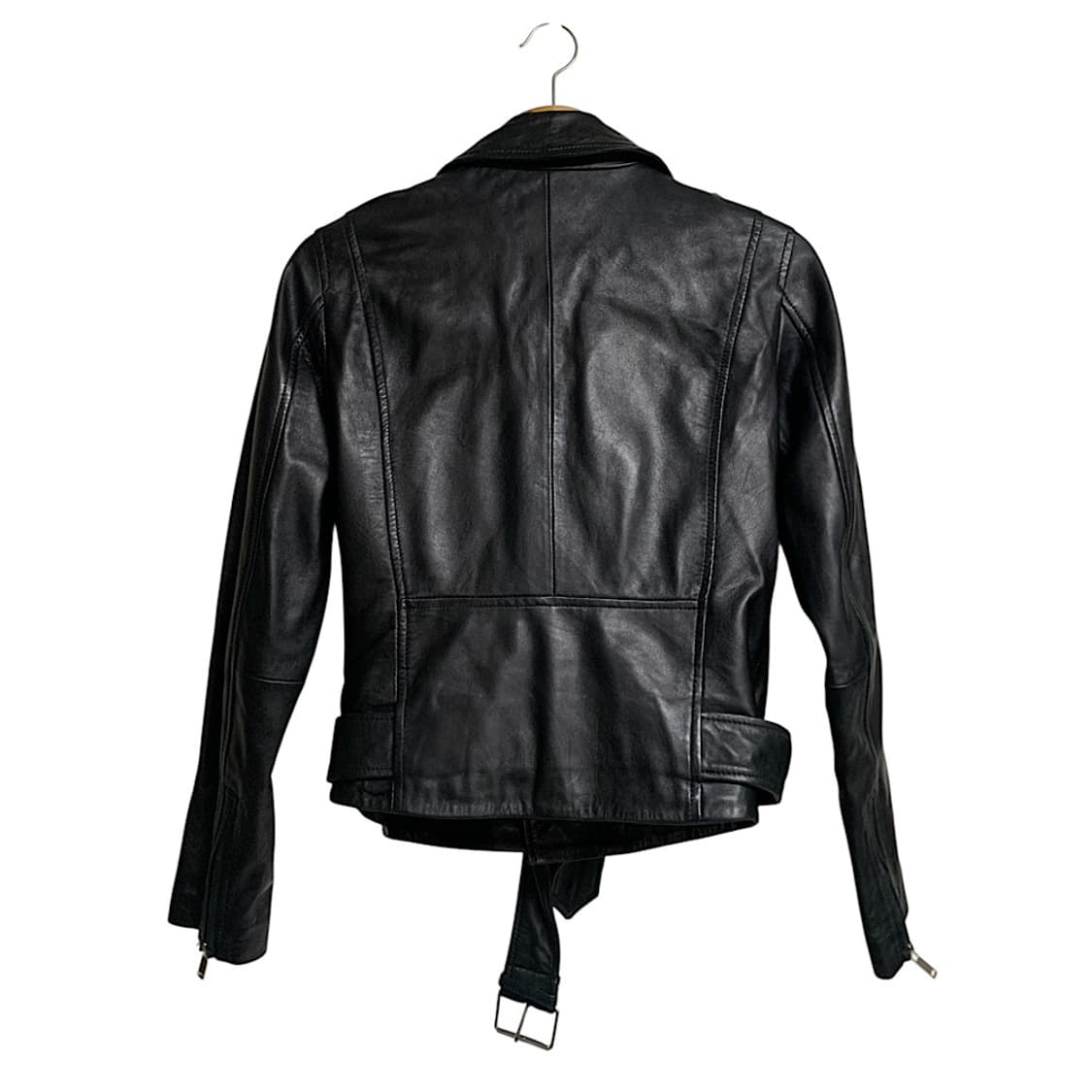 자라 여성 양가죽 라이더 자켓 S 상품이미지4