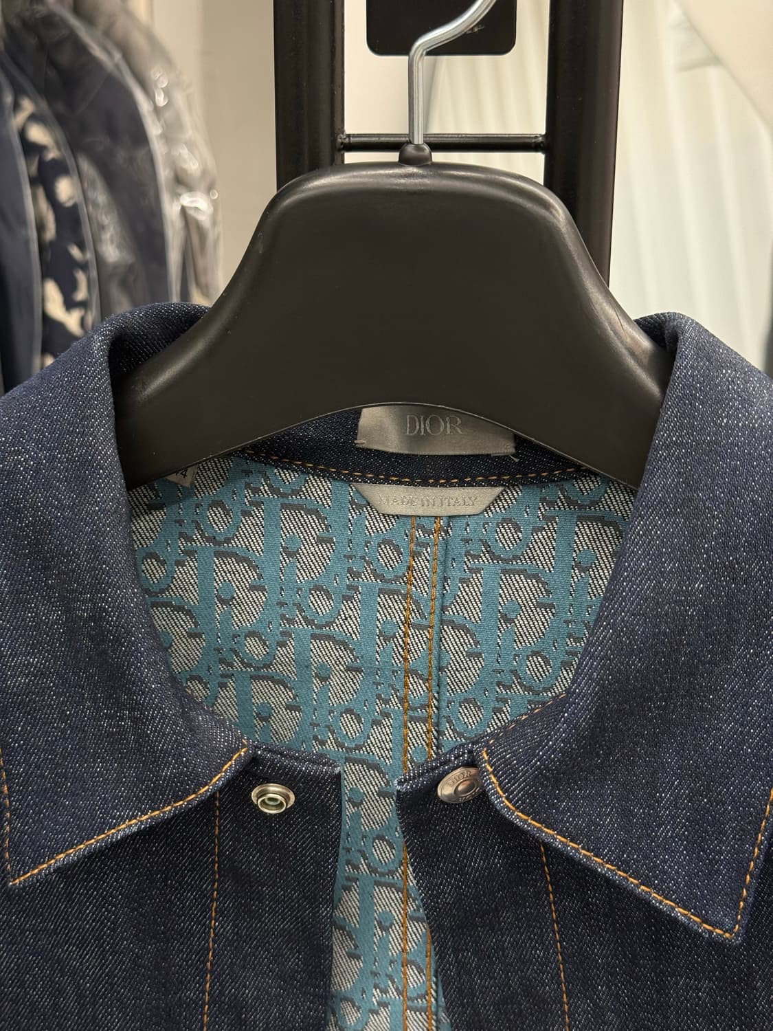 [44] 디올 오블리크 데님 자켓 상품이미지4