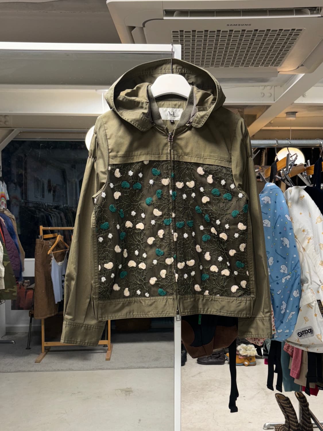 아츠로 타야마 자수 밀리터리 자켓 상품이미지1