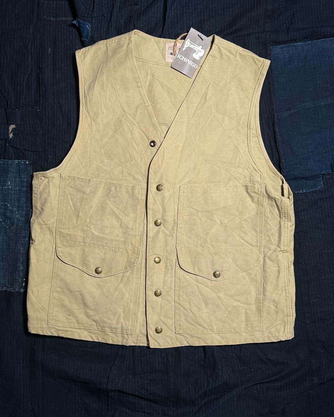 80-90‘s 필슨 캔버스 베스트 40-42 상품이미지1