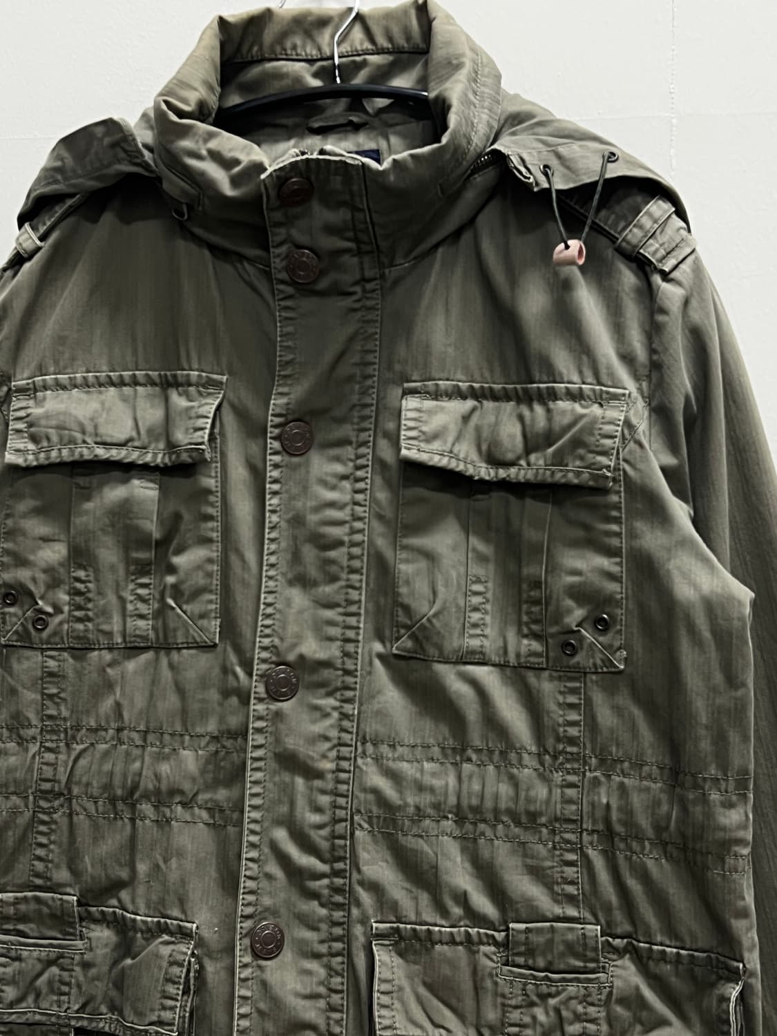 데이슨 사파리 헌팅 자켓 카키 상품이미지3