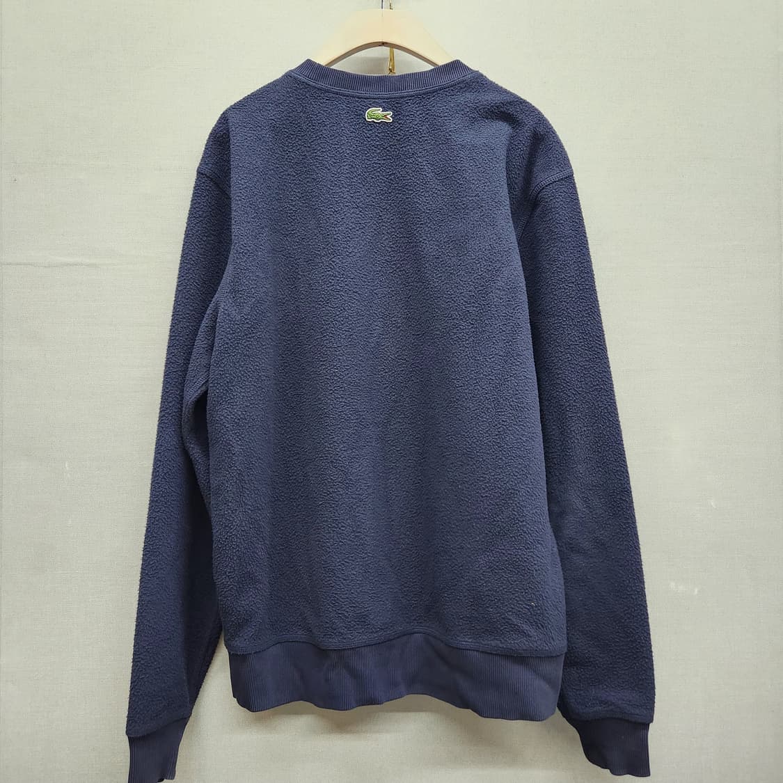 라코스테 라이브 빅로고 자수 후리스 맨투맨 상품이미지3