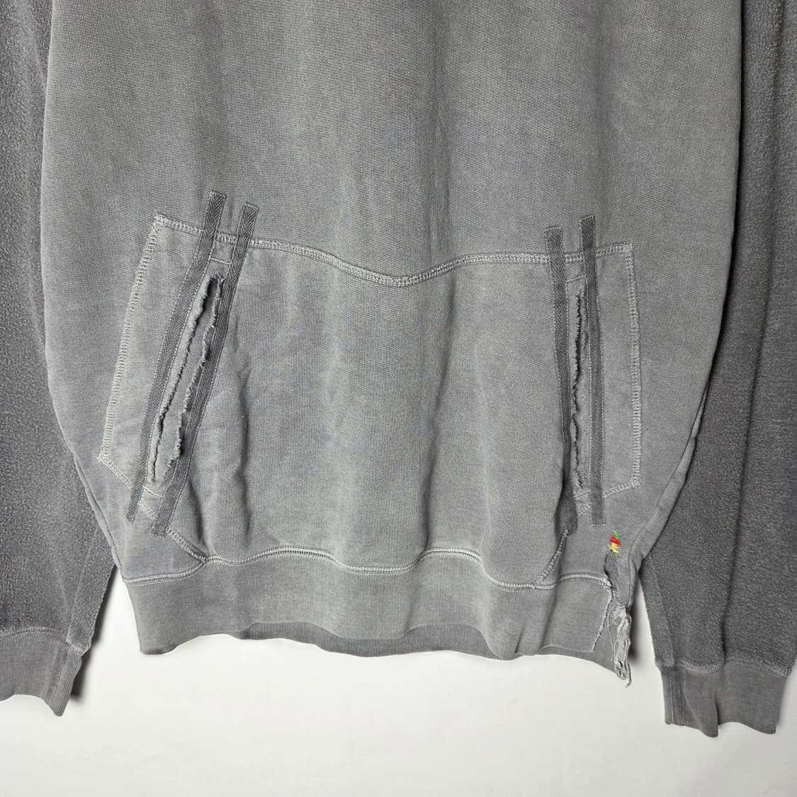 [Diesel] 디젤 데미지 텍스쳐 후드티셔츠 상품이미지4