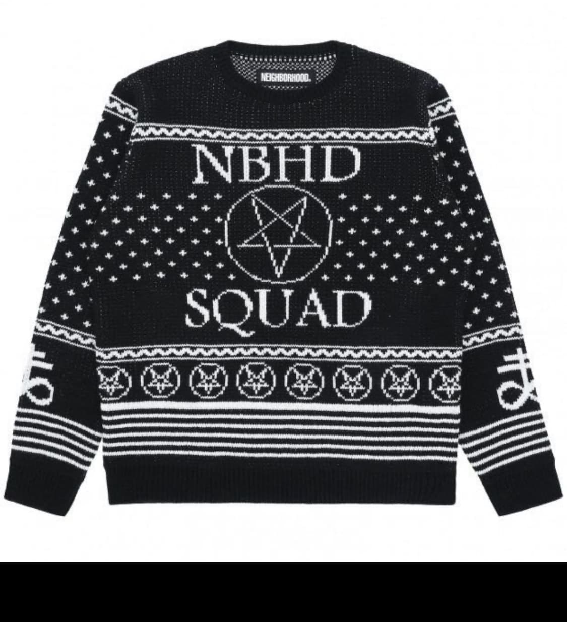 네이버후드 18FW 니트 상품이미지2