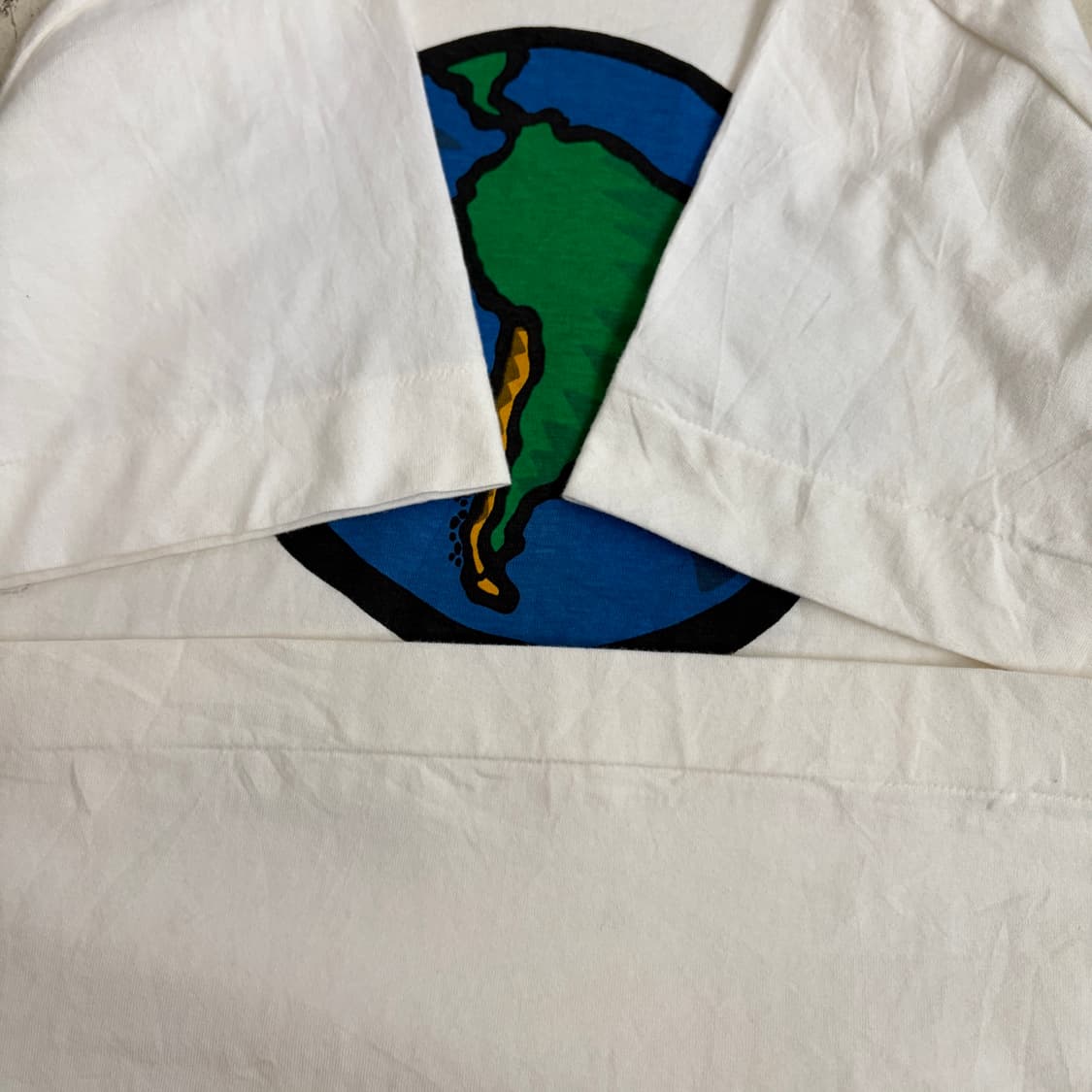 90s Tatoo Chile 빈티지 싱글스티치 반팔티 M 상품이미지5