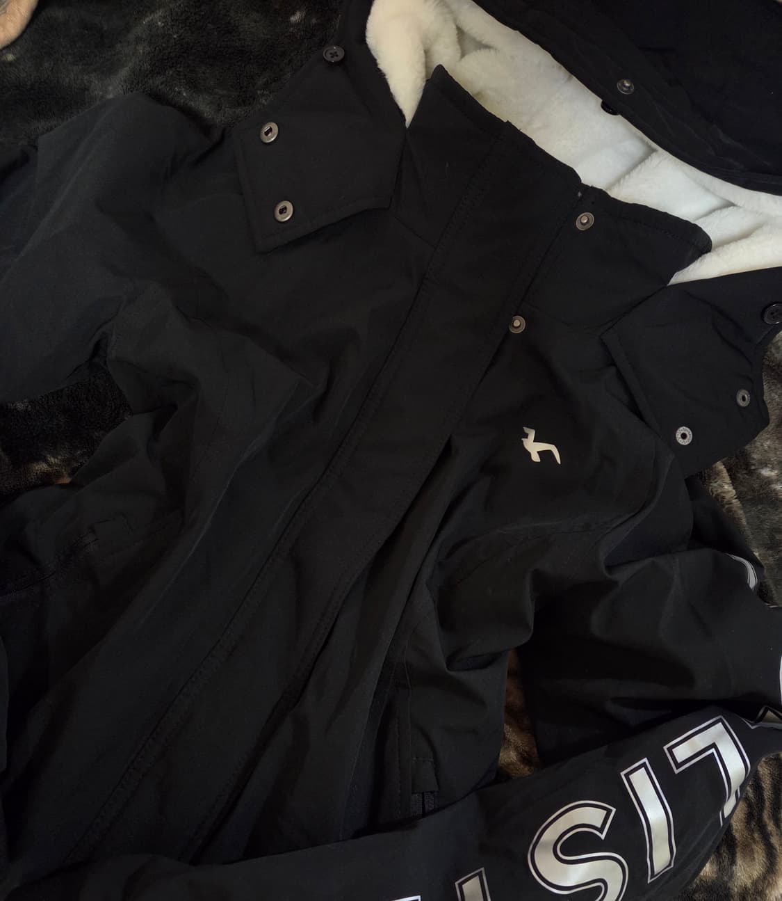 홀리스터 안감퍼바람막이(모자털x) S 상품이미지1