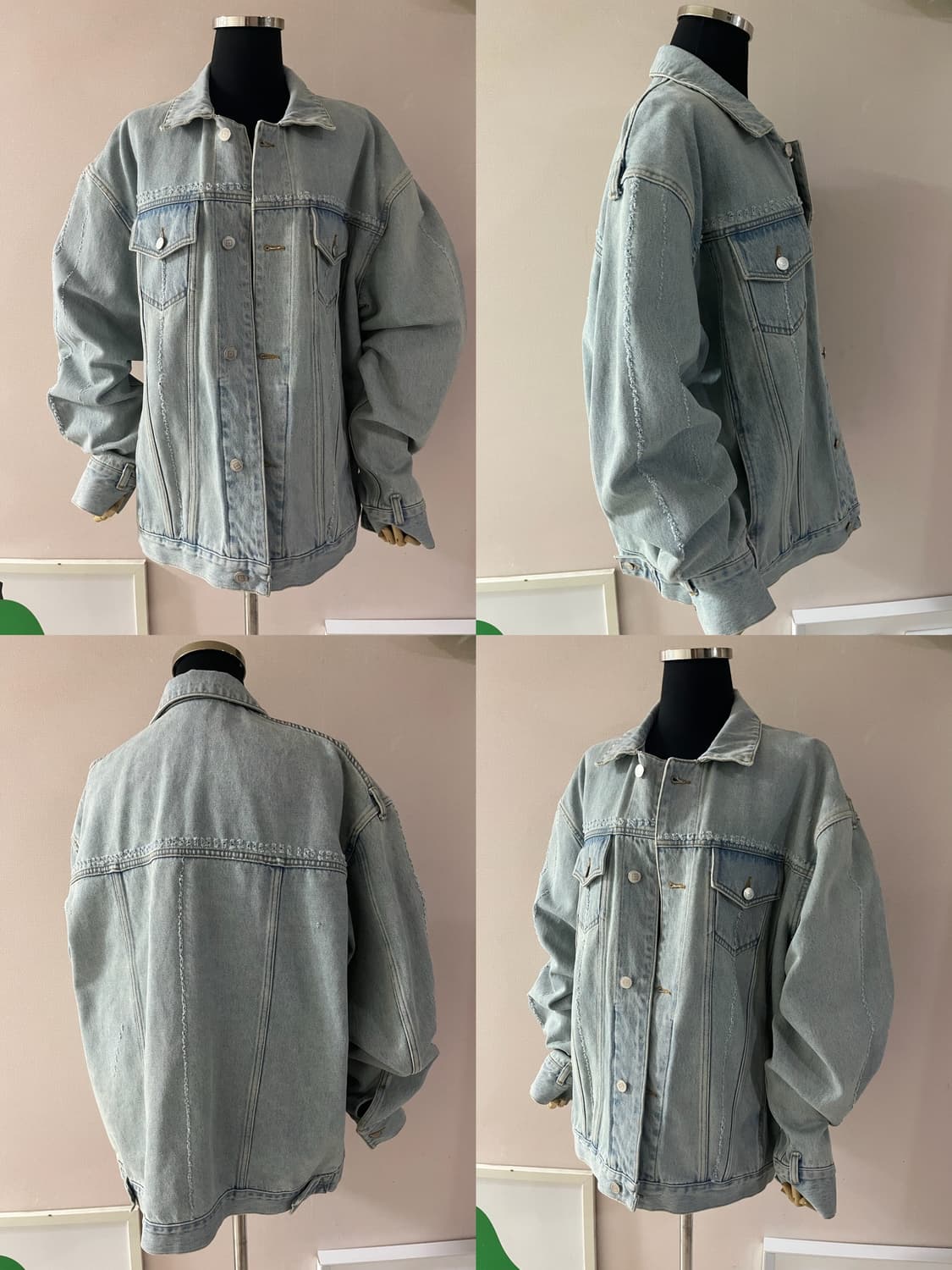 KIMHEKIM 김해김 데미지연청자켓 상품이미지7