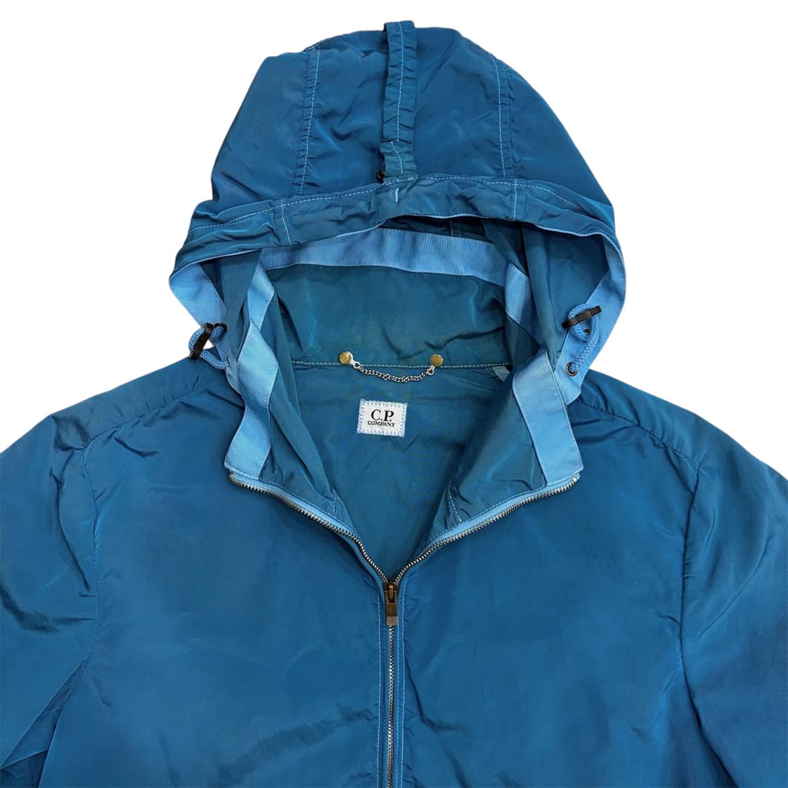cp컴퍼니 씨피 컴퍼니 블루 메탈 바람막이 자켓 50사이즈 100 L쯤 상품이미지3