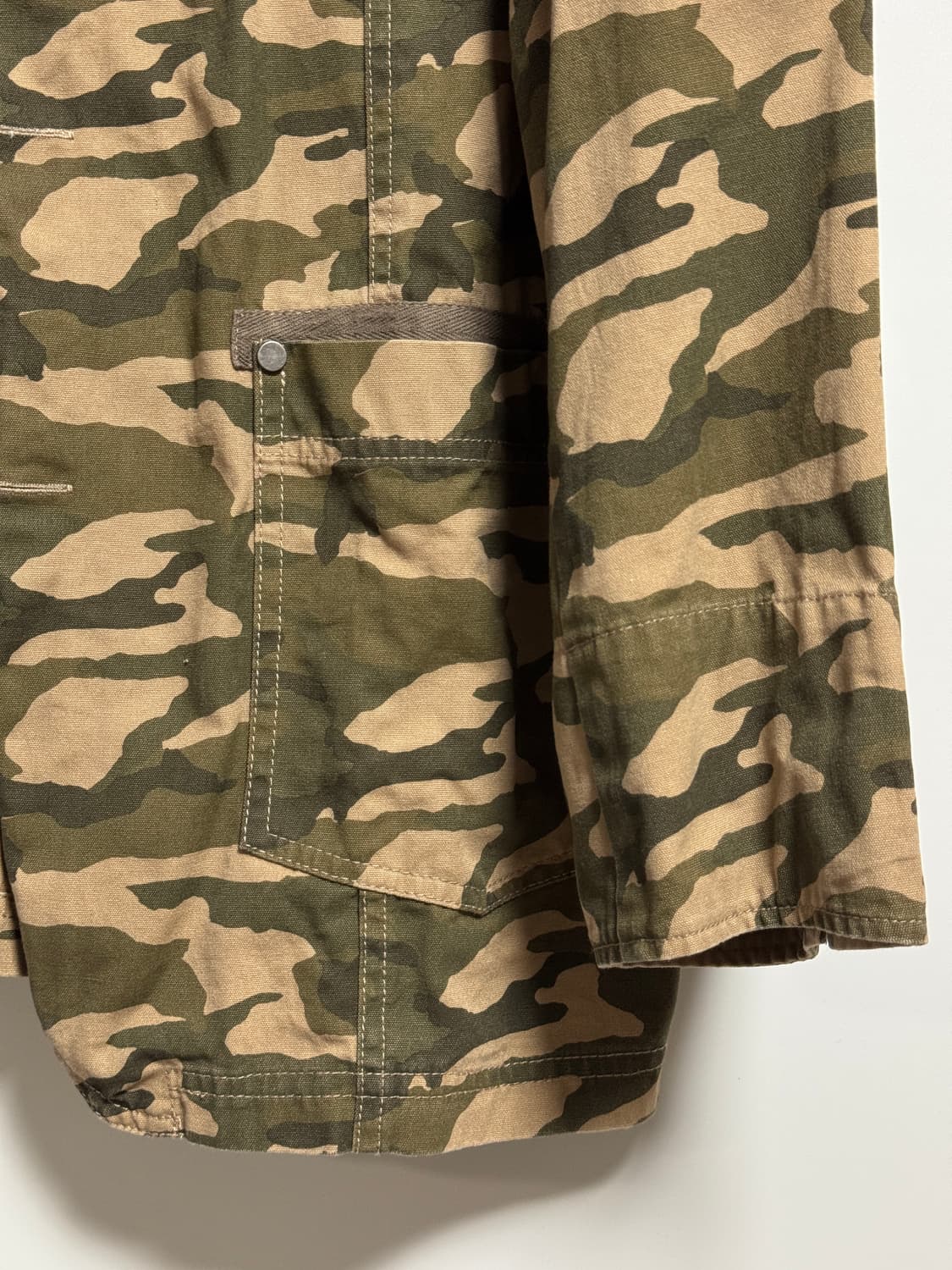 일본 RED BERETS 밀리터리 카모 셔츠 자켓 110-115 상품이미지3