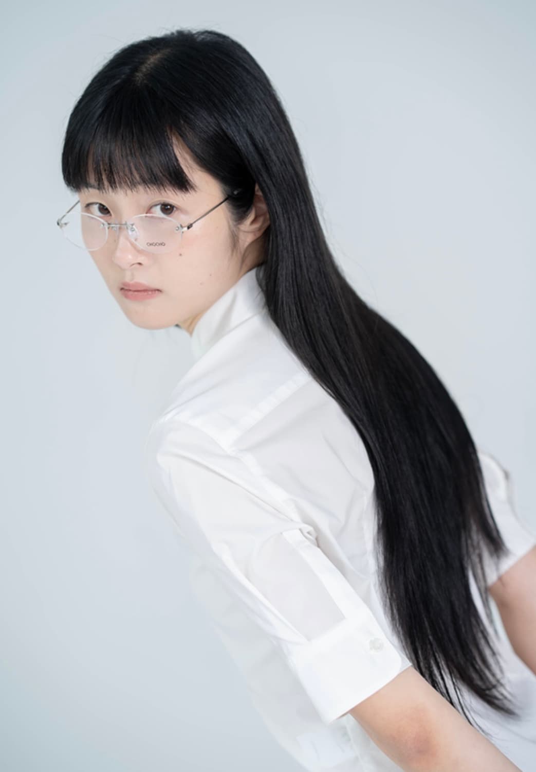 chocho 안경 초초안경 무테 안경 긱시크 상품이미지1