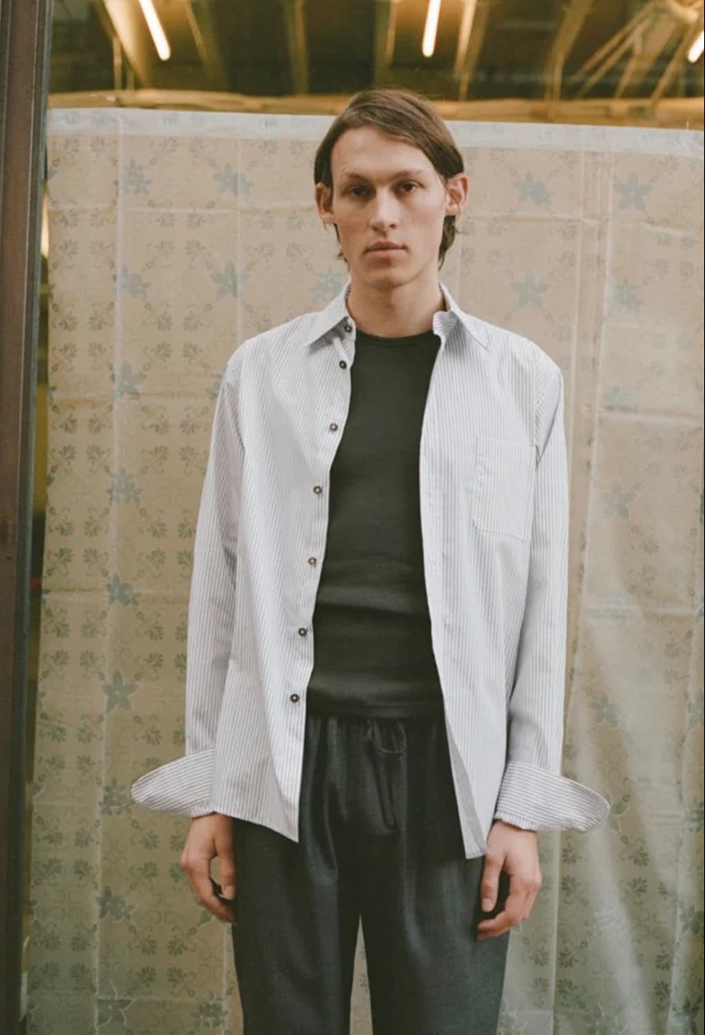 마리암 파운데이션 스트라이프 셔츠 상품이미지2