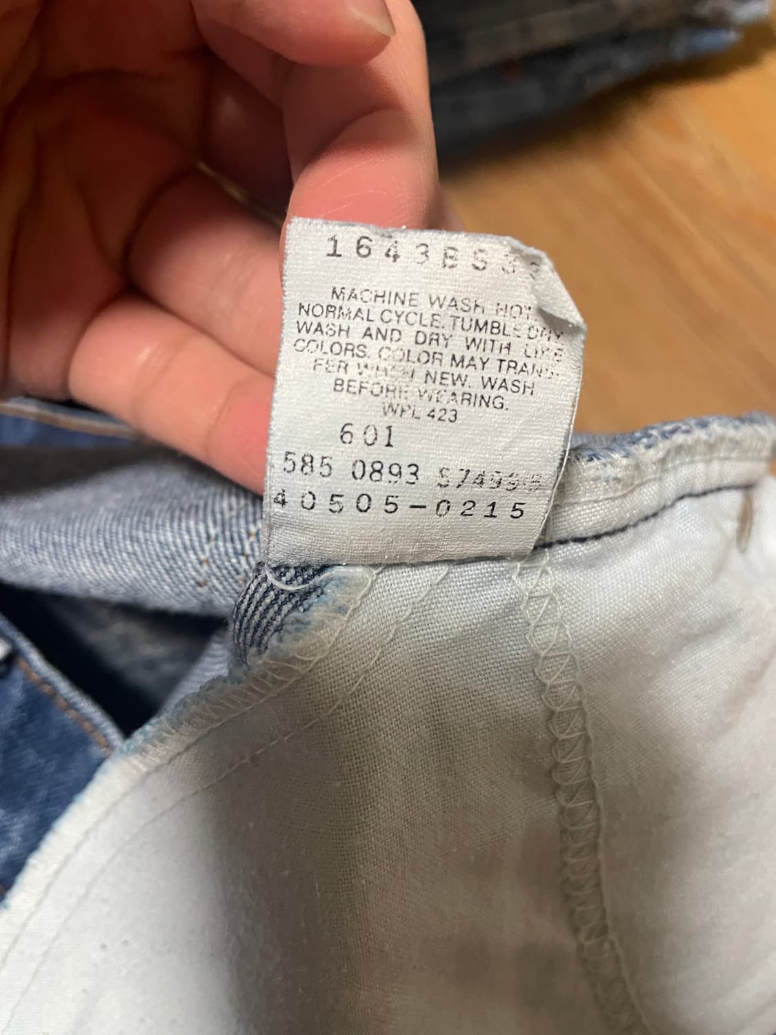 90s 리바이스 505 오렌지탭 미제🇺🇸 상품이미지7