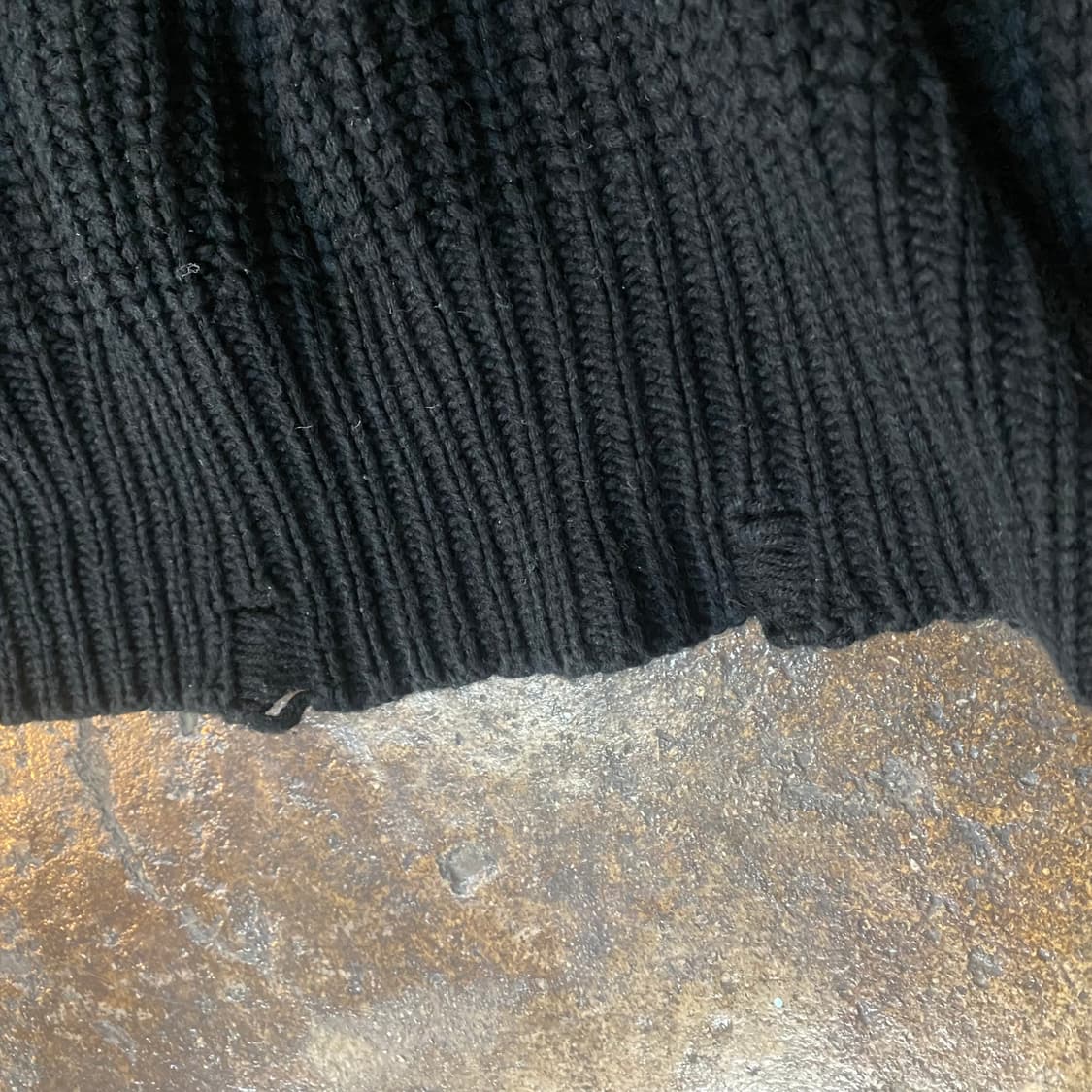 (M) YSTRDY'S TMRRW 데미지 니트 상품이미지4