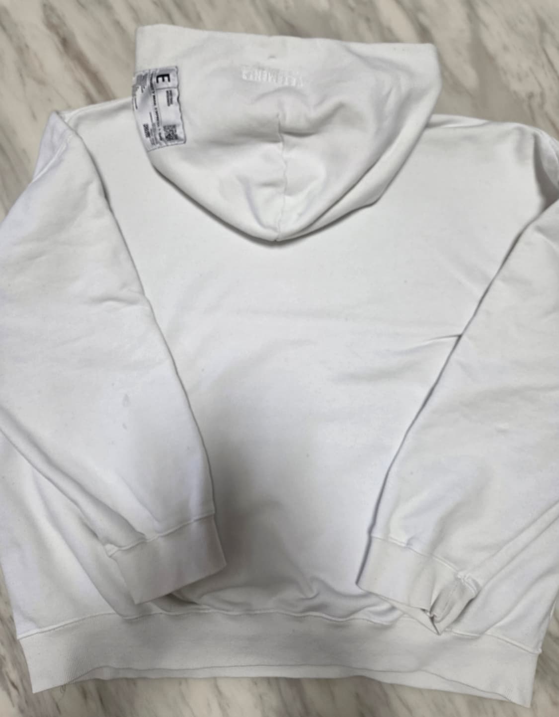 베트멍 바코드 패치 후드티 상품이미지2