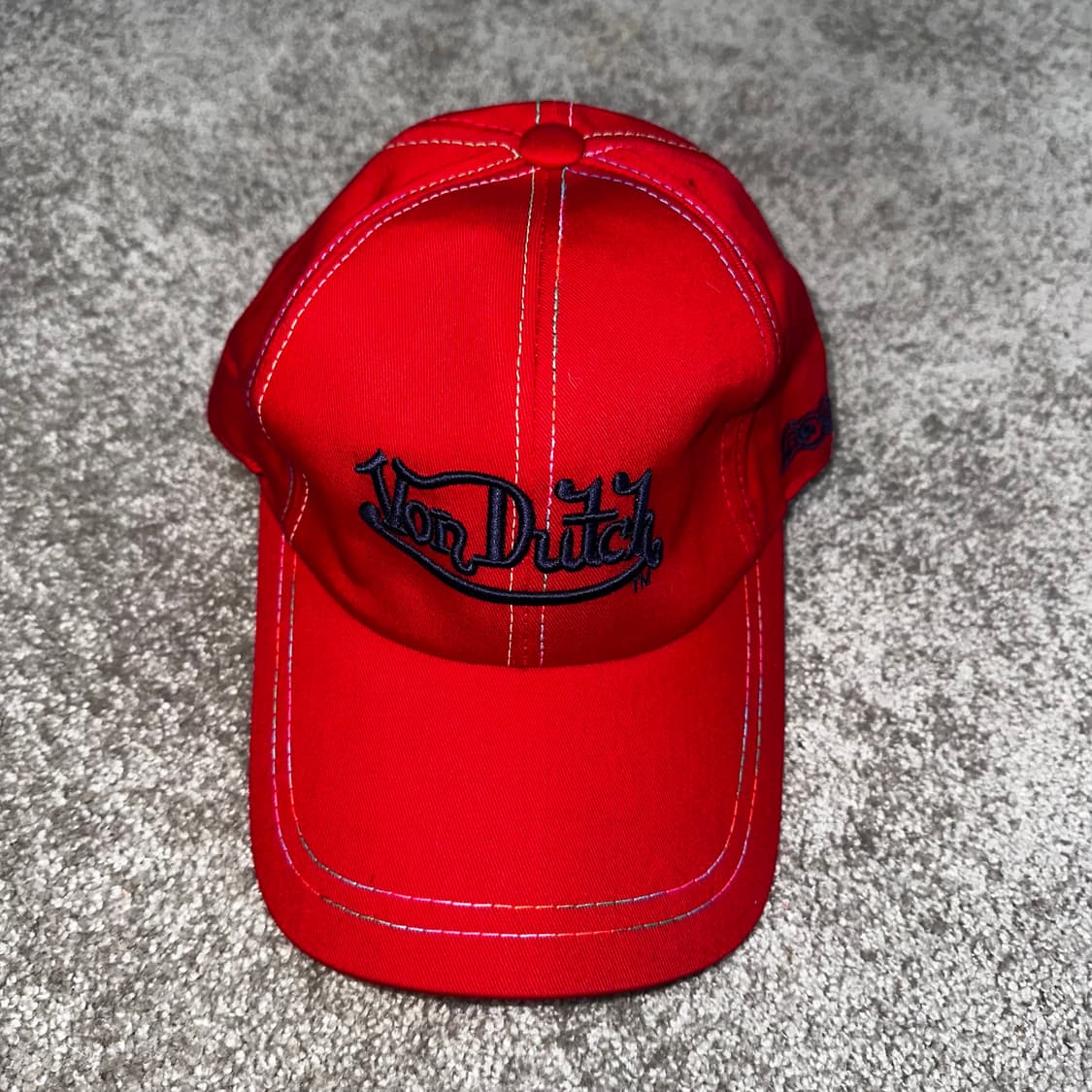 본더치 레드 로고 자수 볼캡F 상품이미지2