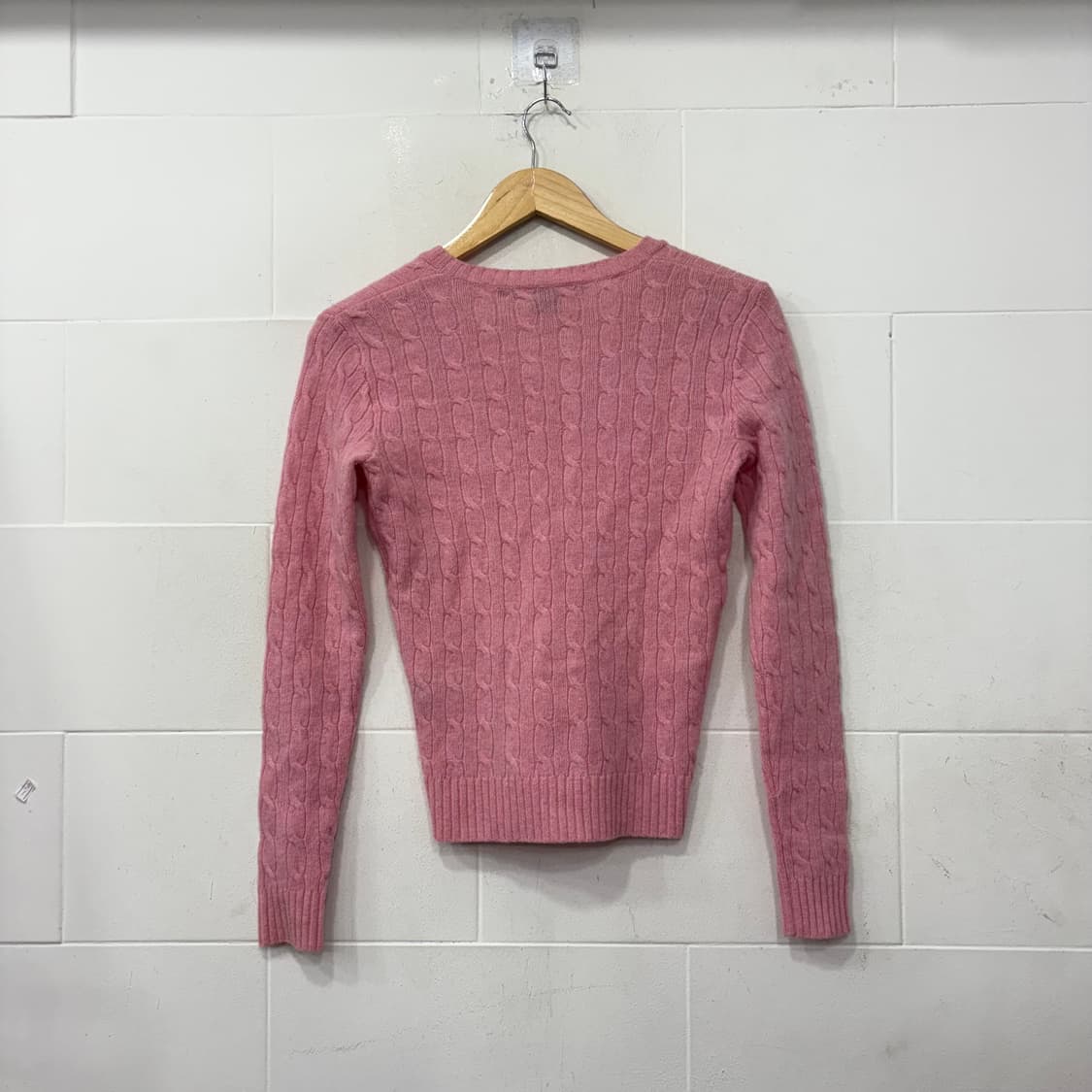 폴로랄프로렌 브이넥 꽈배기니트 상품이미지5