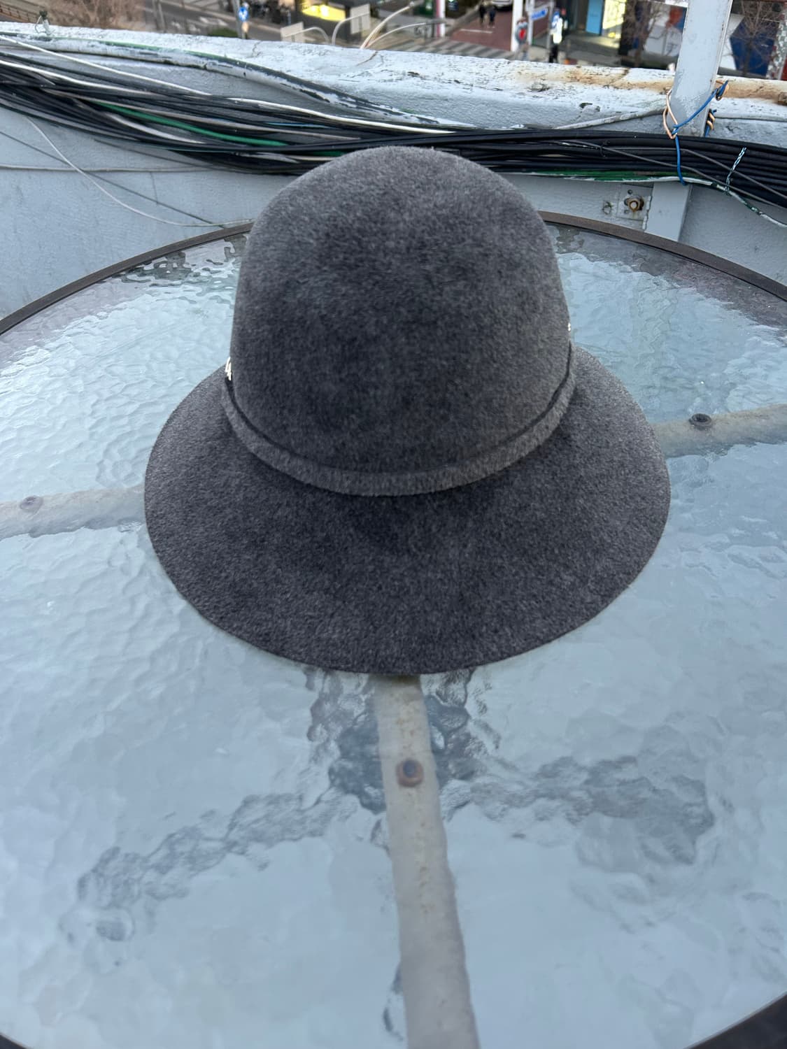 헬렌카민스키 펠트모자 회색L 상품이미지4