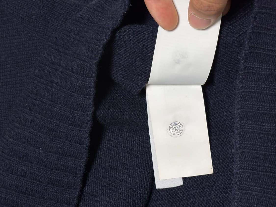 [23ss] 스톤아일랜드 울 니트 네이비 [XL] 상품이미지7