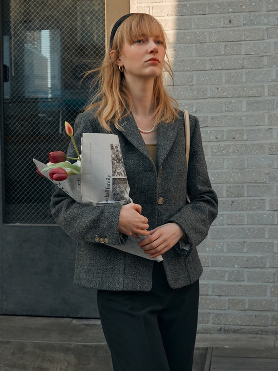 프론트로우 해리스 트위드자켓 상품이미지4