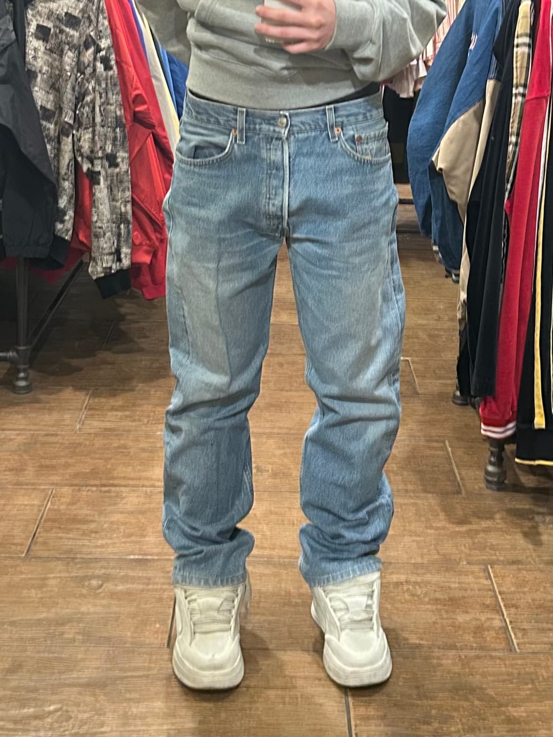 [HI] 리바이스 501 데님 연청 상품이미지2